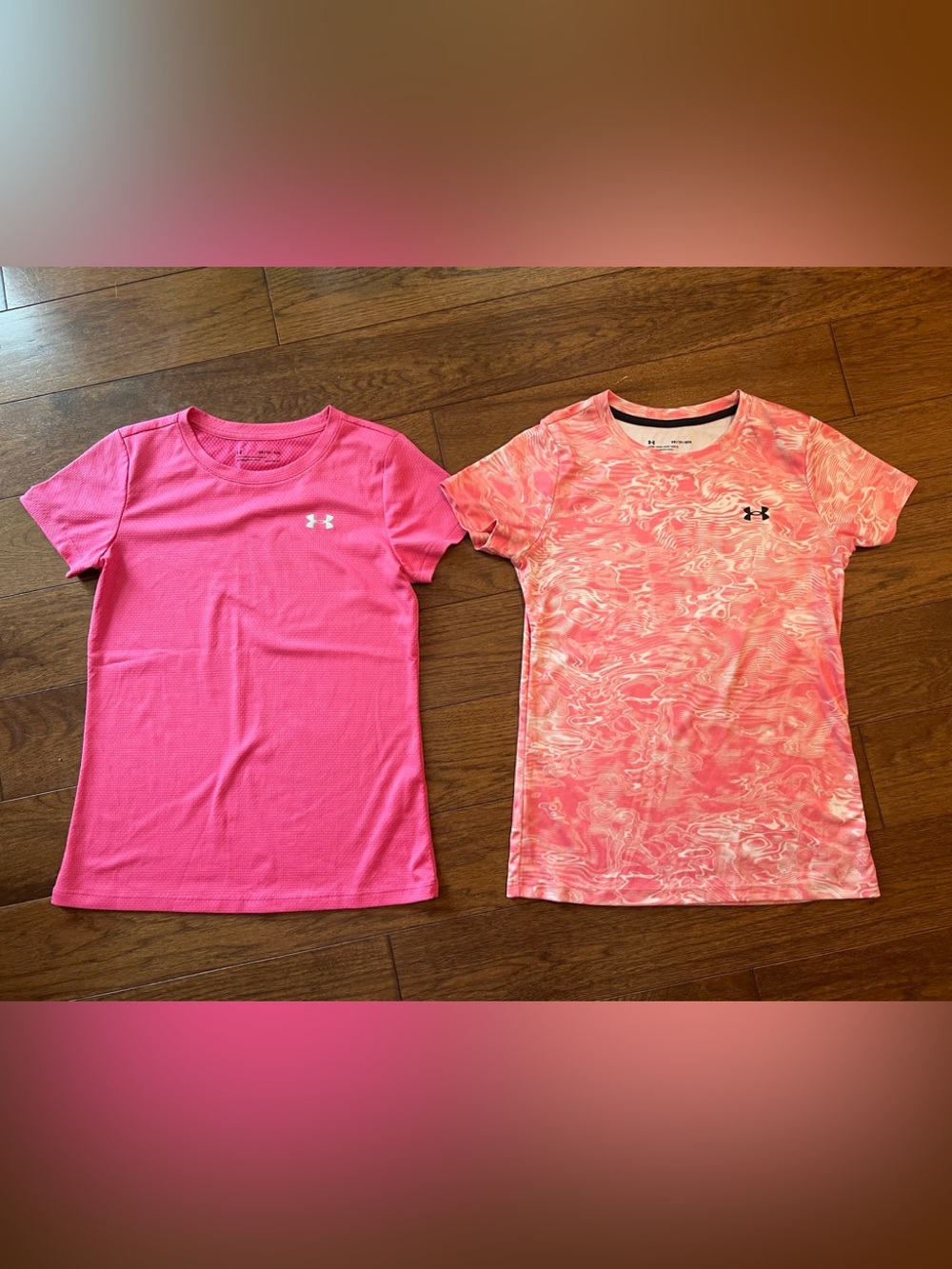 Under Armour Women’s Pink Tees x 2